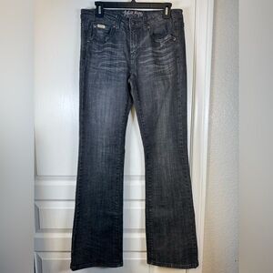 Tyler Skye London Denim Black Bootcut Jeans Size 30 EUC #5973